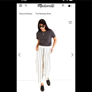 Madewell Light Spun Pull On Balloon Pants
